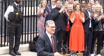 "Se votó por el cambio y la renovación nacional", afirma Keir Starmer en su discurso como nuevo primer ministro de Reino Unido