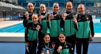 ¡Imparables! La Selección Mexicana de Natación Artística conquista medalla de plata en rutina libre en la Súper Final de Copas del Mundo en Budapest
