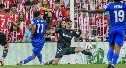 El portero mexicano Alex Padilla hace su debut con el Athletic de Bilbao, que inaugura LaLiga 2024-25 con un empate