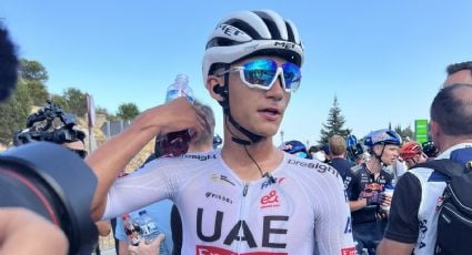 El ciclista mexicano Isaac del Toro termina en la novena posición de la sexta etapa de la Vuelta a España