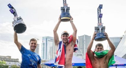 El clavadista mexicano Yolotl Martínez conquista la presea de bronce en el Red Bull Cliff Diving World Series en Canadá