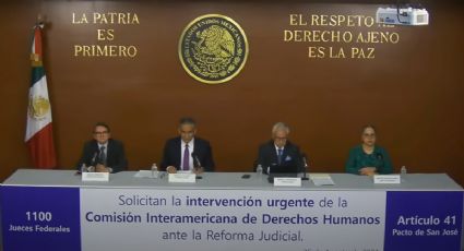 Más de mil 100 jueces y magistrados piden a la CIDH activar mecanismos para frenar la reforma judicial de López Obrador