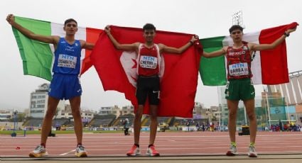 El marchista mexicano Emiliano Barba conquista medalla de plata en el Mundial de Atletismo Sub-20