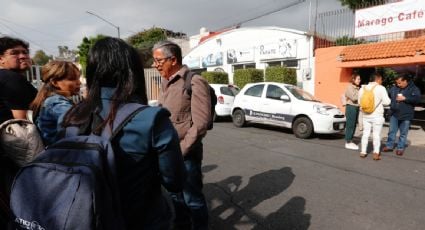 La cafetería de barrio que terminó como sala de prensa improvisada de Claudia Sheinbaum