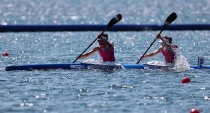 Las mexicanas Karina Alanís y Beatriz Briones avanzan a Semifinales en kayak doble del canotaje olímpico