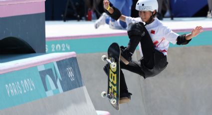 Debuta en skateboarding la china Haohao Zheng, de 11 años de edad, atleta más joven de los Juegos de París 2024