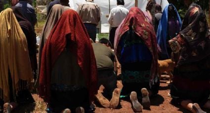 Indígenas tzotziles en Chiapas exigen paz y justicia ante el aumento de violencia y desplazamiento forzado por el crimen organizado