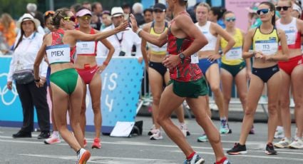 Los mexicanos Alegna González y Ever Palma ilusionan y terminan quintos en el maratón de marcha relevo mixto en París 2024