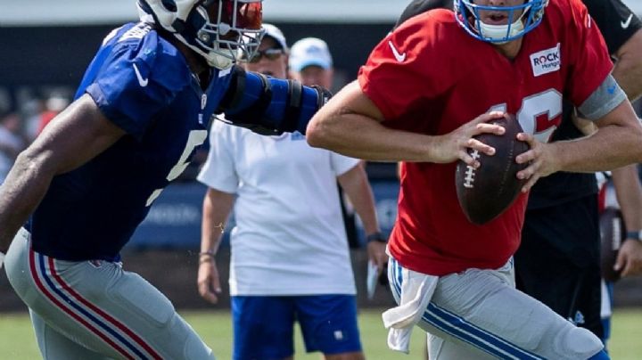 Giants y Lions son multados por la NFL tras múltiples peleas en prácticas conjuntas de pretemporada