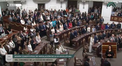 Instalan tercera legislatura en la CDMX: Morena consigue mayoría calificada con diputados del PRI, PAN y PRD