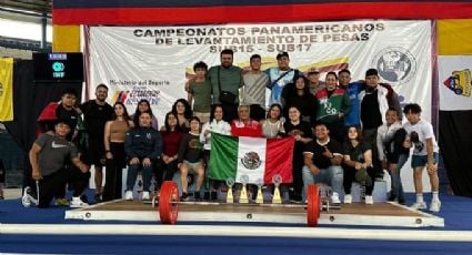 México cierra su participación en el Campeonato Panamericano Juvenil de Halterofilia con 87 medallas