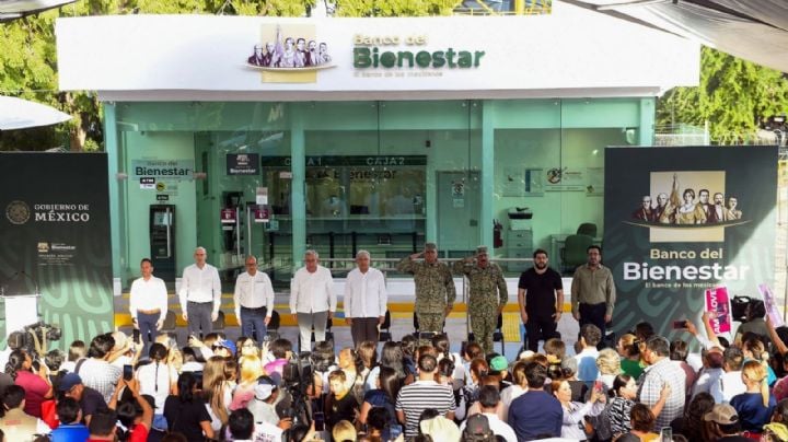 Banco del Bienestar: de 13 mil sucursales prometidas por AMLO, entrega sólo 3 mil 149 al final de su gobierno