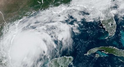 "Francine" mantiene vientos de 100 km/h y podría convertirse en huracán rumbo a Estados Unidos