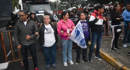 Trabajadores del PJF retiraron su bloqueo en San Lázaro por temor a represión; continuarán con el paro de labores