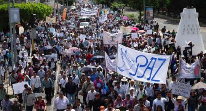 Marcha en Chiapas: 10 mil personas exigen al gobierno frenar la violencia del narcotráfico