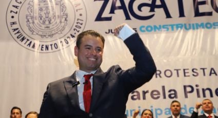 Tras una larga lucha en tribunales, Miguel Varela toma protesta como presidente municipal de Zacatecas