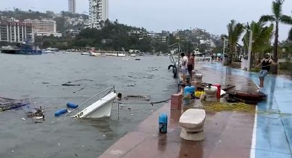 Tras paso de "John" por Guerrero, pescadores piden apoyo y autoridades suspenden clases