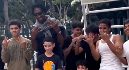 Scottie Pippen, leyenda de la NBA, sorprende a jóvenes y juega una ‘reta’ en la CDMX: “Sigan soñando en grande”