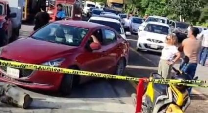 Ejidatarios bloquean carretera previo a la visita de AMLO a Carrillo Puerto: quieren que los escuche y atienda sus demandas