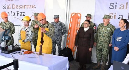 Gobierno federal arranca programa de desarme voluntario con recompensas en efectivo en iglesias