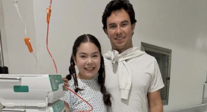 Checo Pérez muestra su lado humano y cumple el sueño de una niña al visitarla en el hospital