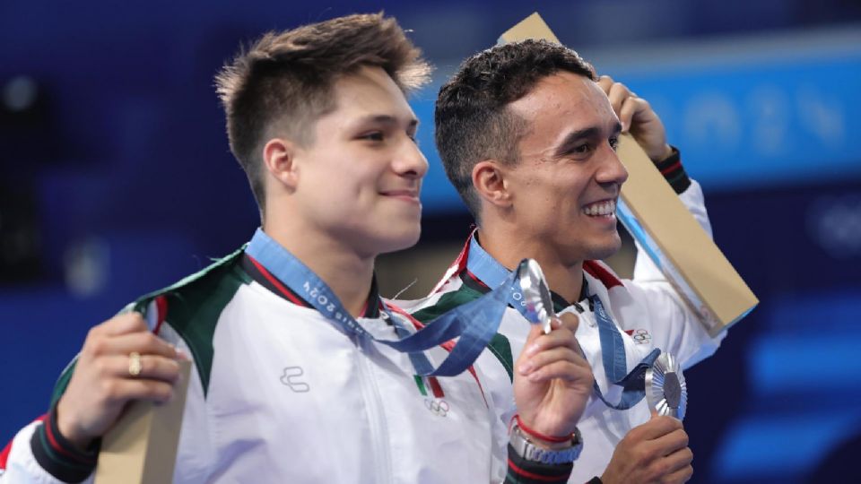 Osmar Olvera y Juan Celaya, los mejores clavadistas de México.