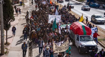 Marcha en Chiapas exige justicia y fin a la violencia tras crisis de inseguridad y desplazamientos forzados