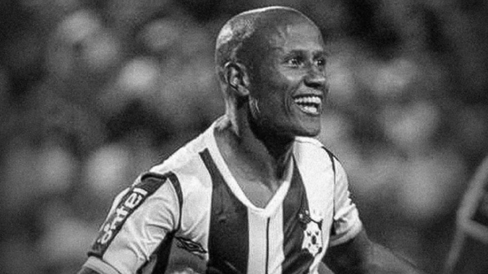 Mathías Acuña cuando militaba para el Montevideo Wanderers.