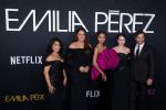 "Emilia Pérez" se alza con el galardón de mejor película de habla no inglesa en los Globos de Oro