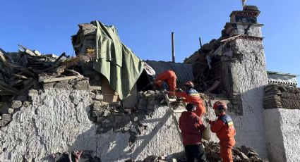 Aumentan las víctimas del terremoto de magnitud 6.8 en Tíbet: 126 muertos y 188 heridos