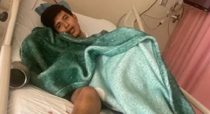 Joven indígena atropellado por funcionario del gobierno de SLP podría perder una pierna por falta de atención médica