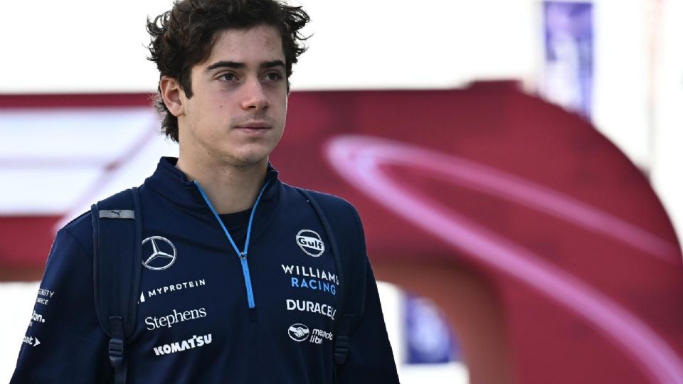 Franco, en una carrera con Williams en 2024.