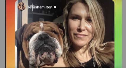 Lewis Hamilton agradece a cuidadora de ‘Roscoe’, el perro que consideraba su mejor amigo y murió a los 12 años: “Gracias a ella vivió tanto tiempo”