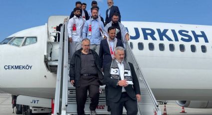 Llegan a Turquía 94 activistas de la Flotilla de la Libertad tras ser deportados por Israel