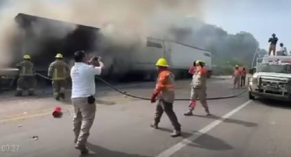 Reportan enfrentamientos armados, bloqueos carreteros y quema de vehículos al suroeste de Chiapas