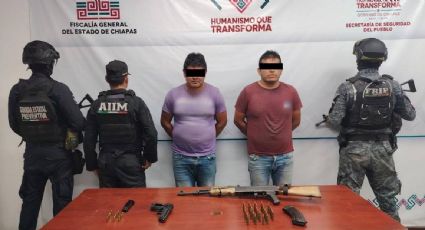 Detienen a tres personas luego de bloqueos carreteros y quema de vehículos en Chiapas