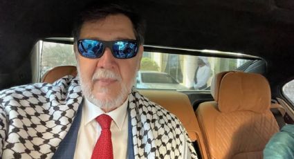 Fernández Noroña presume viaje a Emiratos Árabes a bordo de un BMW