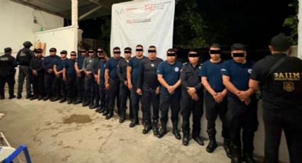 Detienen a 16 presuntos policías por el delito de evasión de un preso en Chiapas