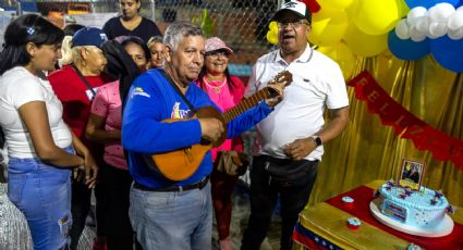 Simpatizantes de Maduro celebran su cumpleaños en medio de tensiones con Estados Unidos