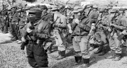 Líderes del EZLN participan en el inicio de actividades por su 32 aniversario