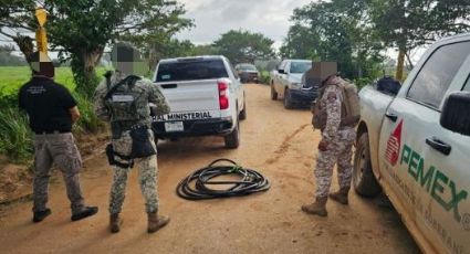 Inhabilitan toma clandestina de "huachicol" en Veracruz