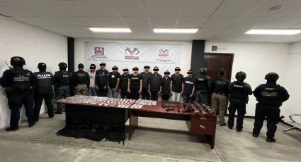 Detectan a dos menores reclutados a la fuerza por el CJNG en rancho de Jalisco entre 12 detenidos en Chiapas