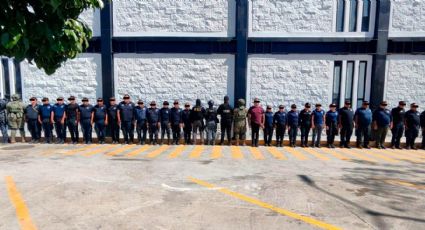 Detuvieron a 89 policías municipales y de tránsito de Chiapa de Corzo por extorsión y violación, incluidos los directores