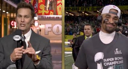 Tom Brady recuerda que un periodista mexicano robó su jersey en un Super Bowl y aconseja a Jalen Hurts, QB de Eagles: “No lo pierdas de vista”