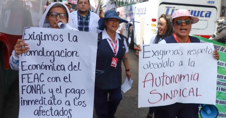 protestas en Edomex y CDMX