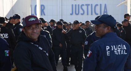 Policías de Oaxaca realizan paro de labores por despidos masivos; exigen destitución de mandos