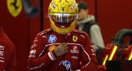Lewis Hamilton, de Ferrari, lidera la lluviosa sesión matutina del segundo día de pruebas de pretemporada de la F1