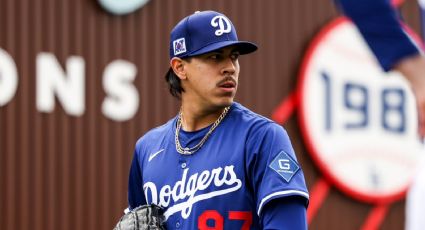 El pitcher mexicano José Rodríguez, prospecto de Dodgers, recibe elogios tras brillante actuación en las prácticas de pretemporada