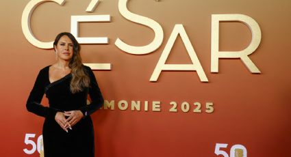 Karla Sofía Gascón reaparece en los premios César, pero evita dar declaraciones
