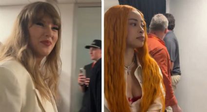 ¡Talismán de los Chiefs! Taylor Swift llega al Superdome de Nueva Orleans junto a la rapera Ice Spice